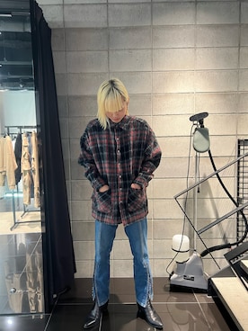 しゅんさん（メンズ・180cm）の冬コーディネート