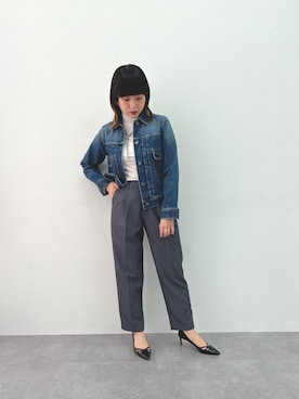 「小柄女子」｜1010さん（レディース・151cm・20代）の冬コーディネート