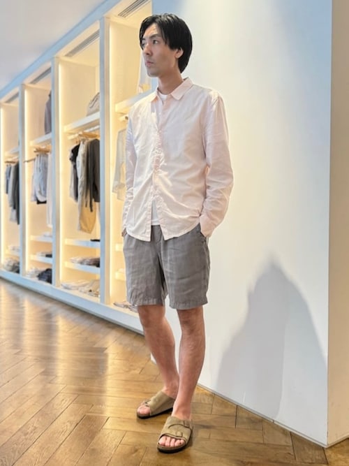 リネン ショートパンツ MKOH4275（その他パンツ）｜JAMES PERSE
