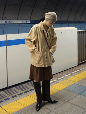 「ハーフパンツ」｜sioさん（レディース・167cm）の秋コーディネート