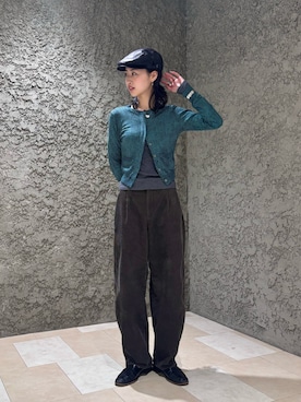 「arth（アース）のアイテム」を使った、sioさん（レディース・167cm）の冬コーディネート