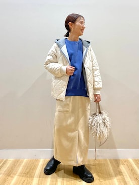 りんねさん(レディース・157cm)の冬コーディネート