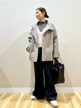 りんねさん（レディース・157cm）の冬コーディネート