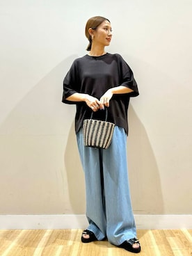 「初夏のお出かけコーデ」｜rinneさん（レディース・157cm）の夏コーディネート