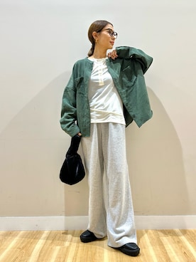 「SENSE OF PLACE by URBAN RESEARCH（センスオブプレイスバイアーバンリサーチ）のアイテム」を使った、りんねさん（レディース・157cm）の秋コーディネート