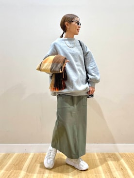 りんねさん（レディース・157cm）の冬コーディネート