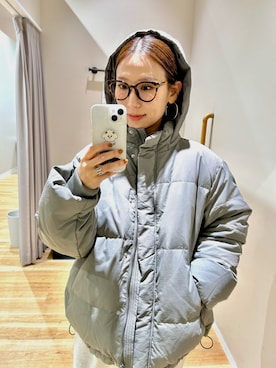 「URBAN RESEARCH Sonny Label（アーバンリサーチサニーレーベル）のアイテム（パンツ）」を使った、りんねさん（レディース・157cm）の冬コーディネート