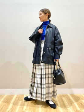 りんねさん（レディース・157cm）の冬コーディネート