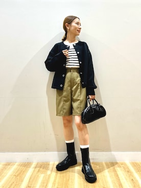 りんねさん（レディース・157cm）の秋コーディネート