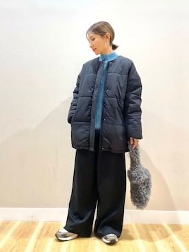 りんねさん（レディース・157cm）の冬コーディネート