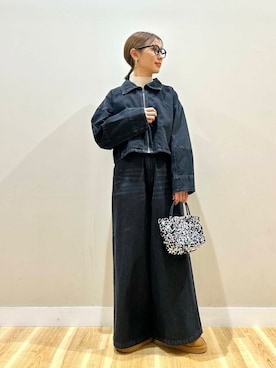 りんねさん（レディース・157cm）の冬コーディネート