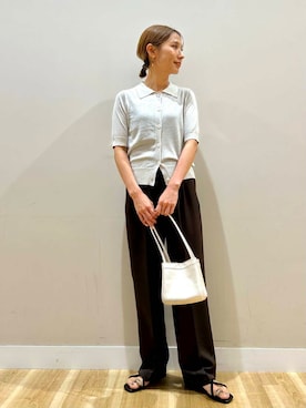 「最旬サンダルスタイル」｜りんねさん（レディース・157cm）の夏コーディネート