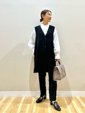 りんねさん（レディース・157cm）の冬コーディネート