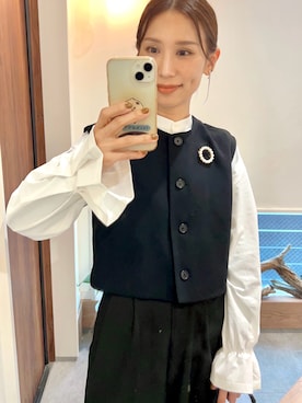 りんねさん（レディース・157cm）の春コーディネート