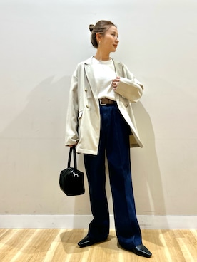 「URBAN RESEARCH Sonny Label（アーバンリサーチサニーレーベル）のアイテム（シューズ）」を使った、りんねさん（レディース・157cm）の春コーディネート