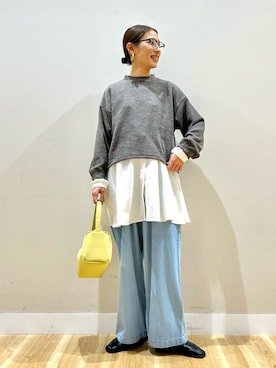 りんねさん（レディース・157cm）の春コーディネート