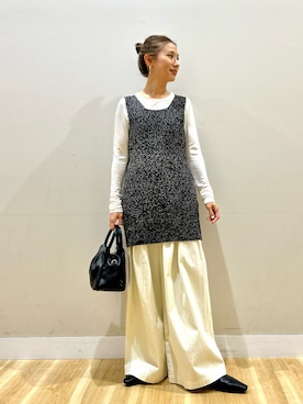 「URBAN RESEARCH Sonny Label（アーバンリサーチサニーレーベル）のアイテム（シューズ）」を使った、りんねさん（レディース・157cm）の春コーディネート