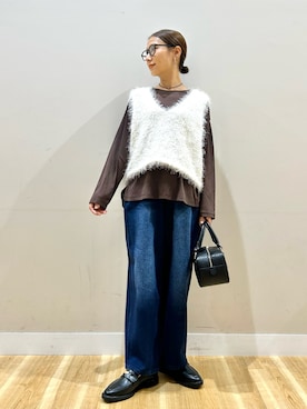 りんねさん(レディース・157cm)の秋コーディネート