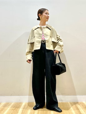 りんねさん（レディース・157cm）の春コーディネート