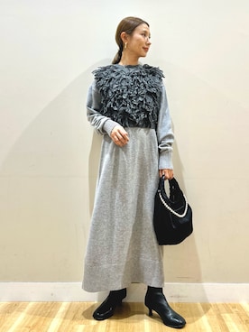 「オトナカジュアル」｜りんねさん（レディース・157cm）の秋コーディネート