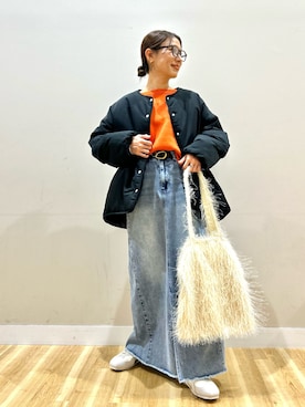 りんねさん（レディース・157cm）の冬コーディネート