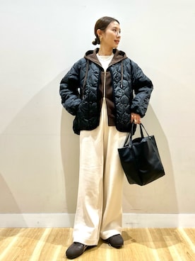 りんねさん（レディース・157cm）の冬コーディネート