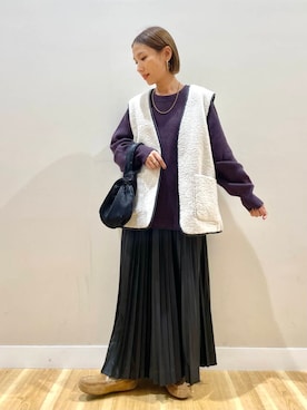 りんねさん（レディース・157cm）の秋コーディネート