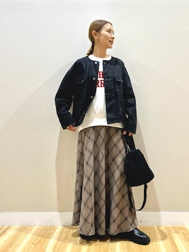 りんねさん(レディース・157cm)の秋コーディネート