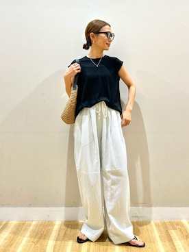 りんねさん（レディース・157cm）の夏コーディネート