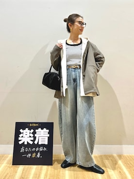 りんねさん（レディース・157cm）の春コーディネート