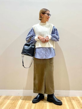 りんねさん（レディース・157cm）の秋コーディネート