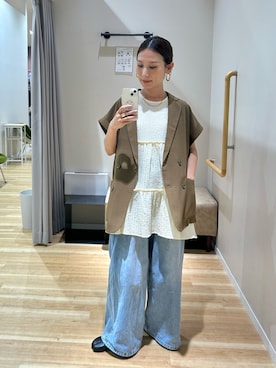 りんねさん(レディース・157cm)の春コーディネート