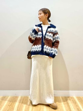 りんねさん（レディース・157cm）の秋コーディネート