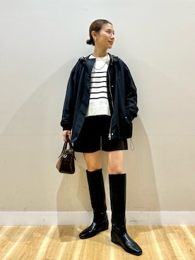 りんねさん（レディース・157cm）の秋コーディネート