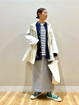 「ITEMS URBANRESEARCH（アイテムズ アーバンリサーチ）のアイテム」を使った、りんねさん（レディース・157cm）の冬コーディネート