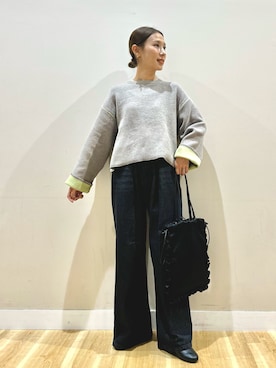 りんねさん（レディース・157cm）の冬コーディネート