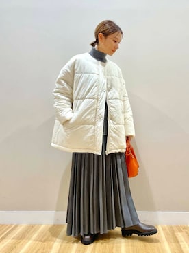 りんねさん（レディース・157cm）の冬コーディネート