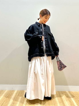 りんねさん（レディース・157cm）の冬コーディネート