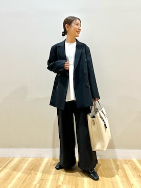 りんねさん（レディース・157cm）の冬コーディネート