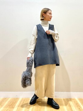 りんねさん(レディース・157cm)の秋コーディネート