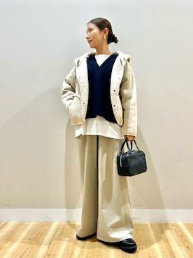 りんねさん（レディース・157cm）の冬コーディネート