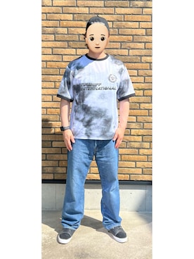 「ENNOY（エンノイ）のアイテム」を使った、悟さん（メンズ・176cm）の夏コーディネート