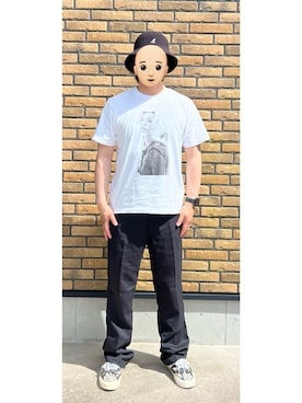 「BIOTOP（ビオトープ）のアイテム」を使った、悟さん（メンズ・176cm）の夏コーディネート