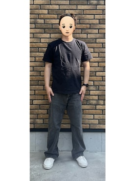「アイテム（ヘアアクセサリー）」を使った、悟さん（メンズ・176cm）の秋コーディネート