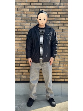 「H&M（エイチ・アンド・エム）のアイテム」を使った、悟さん（メンズ・176cm）の春コーディネート