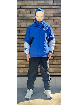 「メンズファッション」｜悟さん（メンズ・176cm）の冬コーディネート