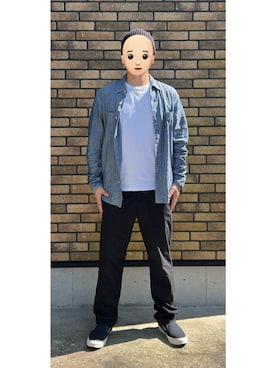 「Ron Herman（ロン ハーマン）のアイテム」を使った、悟さん（メンズ・176cm）の秋コーディネート