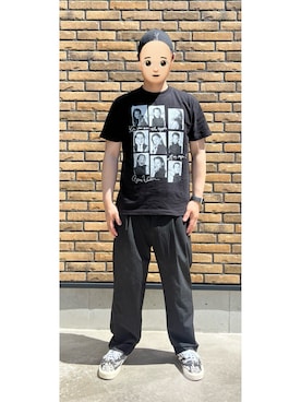 「VANS（バンズ）のアイテム（シューズ）」を使った、悟さん（メンズ・176cm）の夏コーディネート