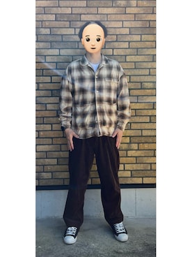 「Ron Herman（ロン ハーマン）のアイテム」を使った、悟さん（メンズ・176cm）の秋コーディネート