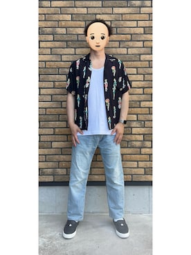 悟さん（メンズ・176cm）の夏コーディネート